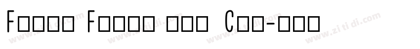 Feyas Fonts and Cra字体转换